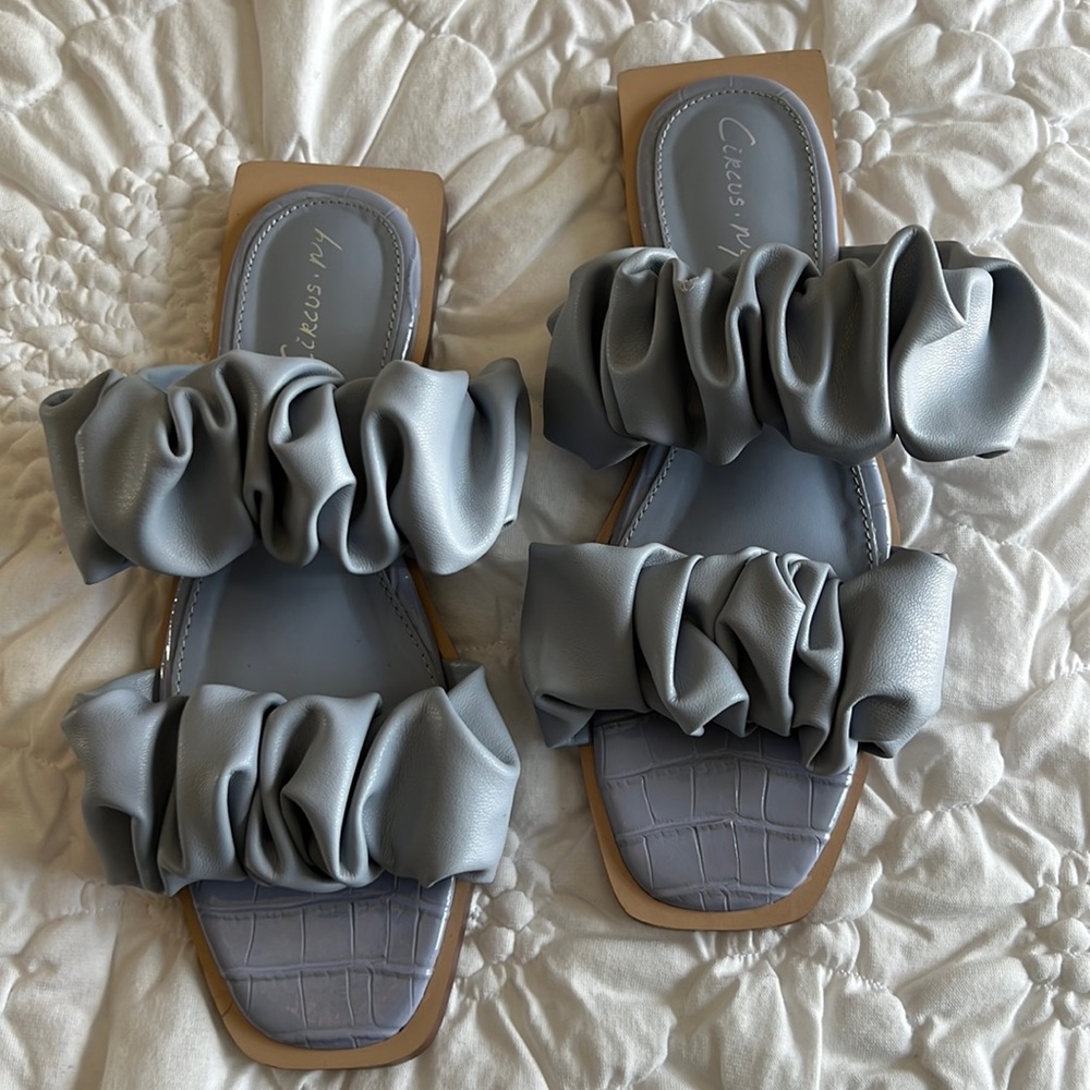 Circus•NY Iggy Ruched-Strap Sandal